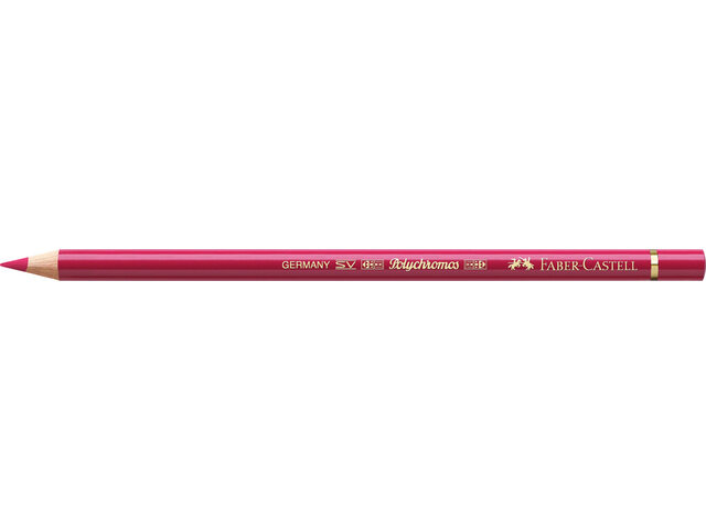 Polychromos Karmijn Rose Kleurpotlood Faber-Castell Kleur 127