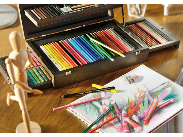 Polychromos Art &amp; Graphic Compendium Case Kleurpotloden Faber-Castell