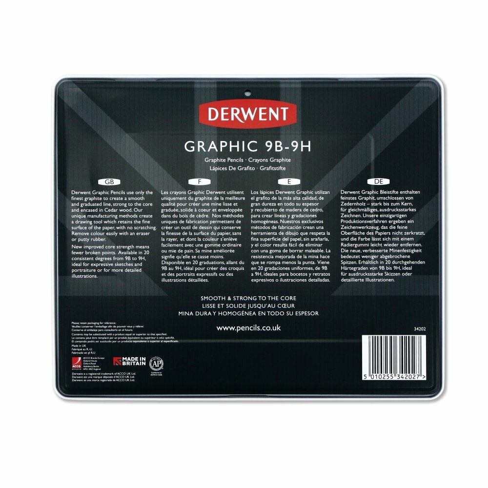 Graphic set compleet Derwent