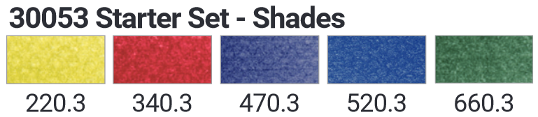 Starter set Shades 5 kleuren van PanPastel