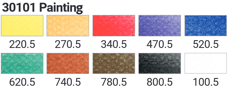Painting Set 10 kleuren van PanPastel