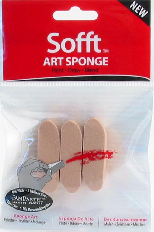 3 x Spons staven Rond van Sofft Tools Nummer 1