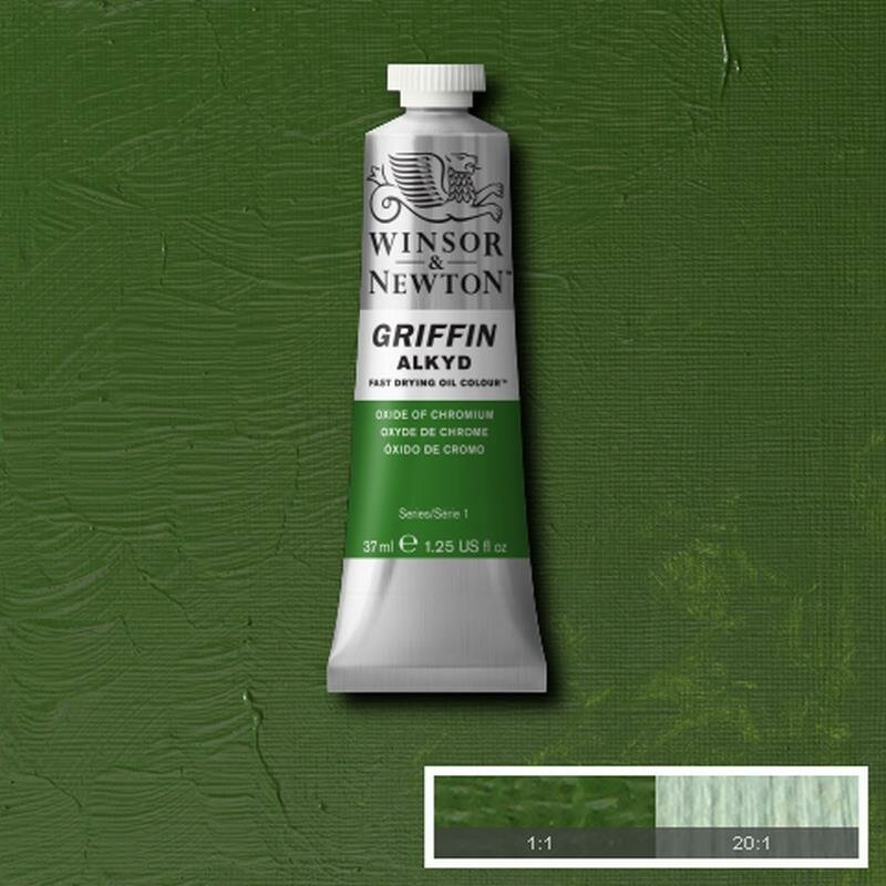 Griffin Alkyd Oxide of Chromium Winsor &amp; Newton 37 ML Kleur 459