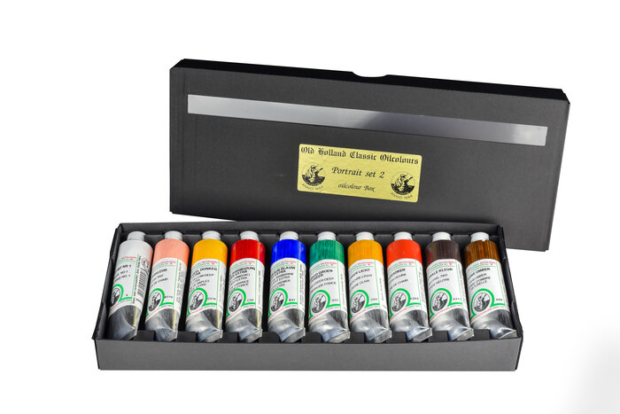 10 x 40 ML Portrait set 2 Old Holland Olieverf (Oudt Holland Scheveningen)