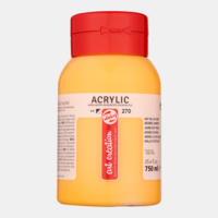 Azogeel Donker Acrylverf van Art Creation 750 ml Kleur 270