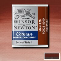 Indian Red half napje van Winsor &amp; Newton Cotman Water Colours Kleur 317