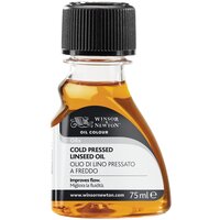 Koud geperste lijnolie voor olieverf Winsor &amp; Newton (Medium 747) 75 ML