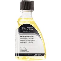 Geraffineerde lijnolie voor olieverf Winsor &amp; Newton (Medium 748) 250 ML