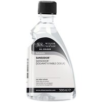 Bijna reukloze terpentine (Sansodor) voor olieverf Winsor &amp; Newton (Medium 757) 500 ML