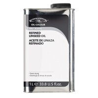 Geraffineerde lijnolie voor olieverf Winsor &amp; Newton (Medium 748) 1 Liter