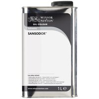 Bijna reukloze terpentine (Sansodor) voor olieverf Winsor &amp; Newton (Medium 757) 1 Liter