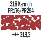 Karmijn 3 Rembrandt Softpastel van Royal Talens Kleur 318.3