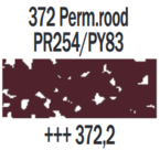 Permanent rood 2 Rembrandt Softpastel van Royal Talens Kleur 372.2