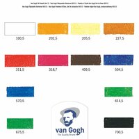 Talens Van Gogh Oliepastels Starterset Algemene kleuren (95C12)