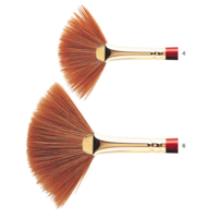 No 4 Waaier Winsor &amp; Newton Sceptre Gold II Penseel