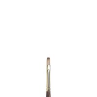 No 2 Plat lange steel Winsor &amp; Newton Monarch Penseel Olie- &amp; Acrylverf