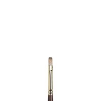 No 4 Plat lange steel Winsor &amp; Newton Monarch Penseel Olie- &amp; Acrylverf