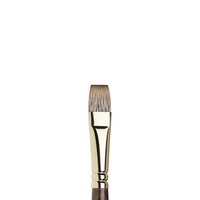 No 14 Plat lange steel Winsor &amp; Newton Monarch Penseel Olie- &amp; Acrylverf
