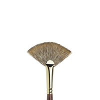 No 6 Waaier Winsor &amp; Newton Monarch Penseel Olie- &amp; Acrylverf