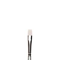 No 8 Plat Kort lange steel Winsor &amp; Newton Artisan Olie- &amp; Acrylverf Penseel