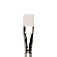 No 22 Plat Kort lange steel Winsor &amp; Newton Artisan Olie- &amp; Acrylverf Penseel