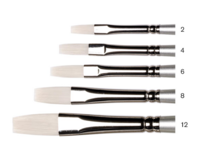 No 12 Plat lange steel Winsor &amp; Newton Artisan Olie- &amp; Acrylverf Penseel