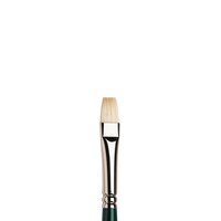 No 6 Plat Kort lange steel Winsor &amp; Newton Winton Olie- &amp; Acrylverf Penseel