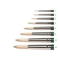 No 1 Rond lange steel Winsor &amp; Newton Winton Olie- &amp; Acrylverf Penseel