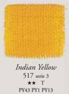 Indisch Geel imit. Eitempera / Egg Tempera Sennelier 21 ML Serie 3 Kleur 517