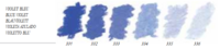 Blauwviolet Extra soft pastels / Pastel &agrave; l'ecu Sennelier Kleur 336