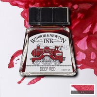 Deep Red Drawing Ink van Winsor &amp; Newton 14 ML Kleur 227