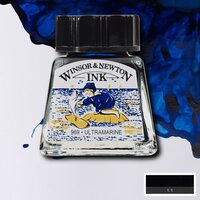 Ultramarine Drawing Ink van Winsor &amp; Newton 14 ML Kleur 660