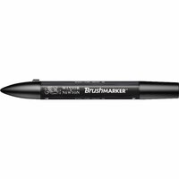 Black Winsor &amp; Newton Promarker Brush Kleur XB