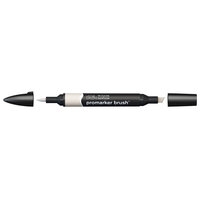 Warm Grey 1 Winsor &amp; Newton Promarker Brush Kleur WG1