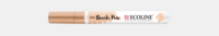 Roze Beige Ecoline Brushpen van Talens Kleur 374