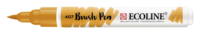 Donkere Oker Ecoline Brushpen van Talens Kleur 407