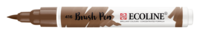 Sepia Ecoline Brushpen van Talens Kleur 416