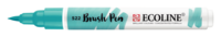 Turkooisblauw Ecoline Brushpen van Talens Kleur 522
