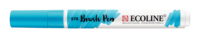 Hemelsblauw Cyaan Ecoline Brushpen van Talens Kleur 578