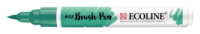 Donkergroen Ecoline Brushpen van Talens Kleur 602