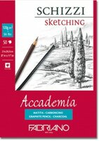 A3 Accademia Schizzi Fabriano tekenpapier kopsgelijmd 120 gram 50 vel