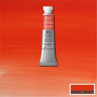 Cadmium Scarlet (S4) Professioneel Aquarelverf van Winsor &amp; Newton 5 ml Kleur 106