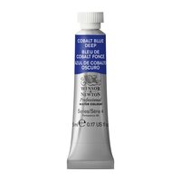 Cobalt Blue Deep (S4) Professioneel Aquarelverf van Winsor &amp; Newton 5 ml Kleur 180