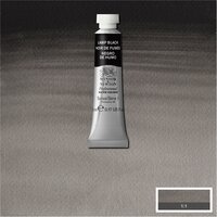 Lamp Black (S1) Professioneel Aquarelverf van Winsor &amp; Newton 5 ml Kleur 337