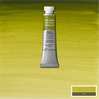 Olive Green (S1) Professioneel Aquarelverf van Winsor &amp; Newton 5 ml Kleur 447