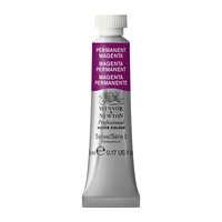 Permanent Magenta (S3) Professioneel Aquarelverf van Winsor &amp; Newton 5 ml Kleur 489