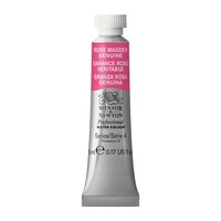 Rose Madder Genuine (S4) Professioneel Aquarelverf van Winsor &amp; Newton 5 ml Kleur 587