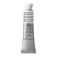 Titanium White (S1) Professioneel Aquarelverf van Winsor &amp; Newton 5 ml Kleur 644