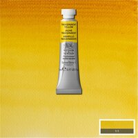 Transparent Yellow (S1) Professioneel Aquarelverf van Winsor &amp; Newton 5 ml Kleur 653