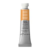 Winsor Orange (S1) Professioneel Aquarelverf van Winsor &amp; Newton 5 ml Kleur 724